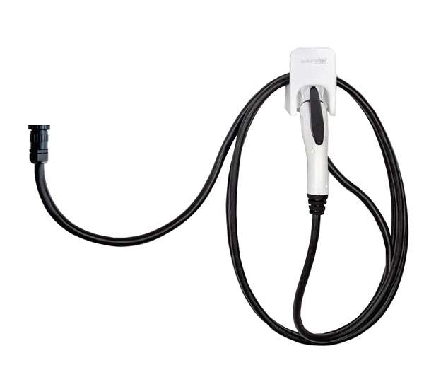 SolarEdge SMART ENERGY EV-LADEGERÄT Wallbox, E-Ladekabel und halter