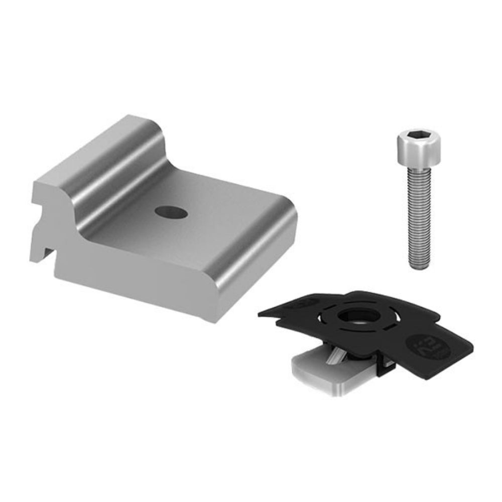 K2 Systems Climber 63 Set aluminum clamp for SingleRail 63