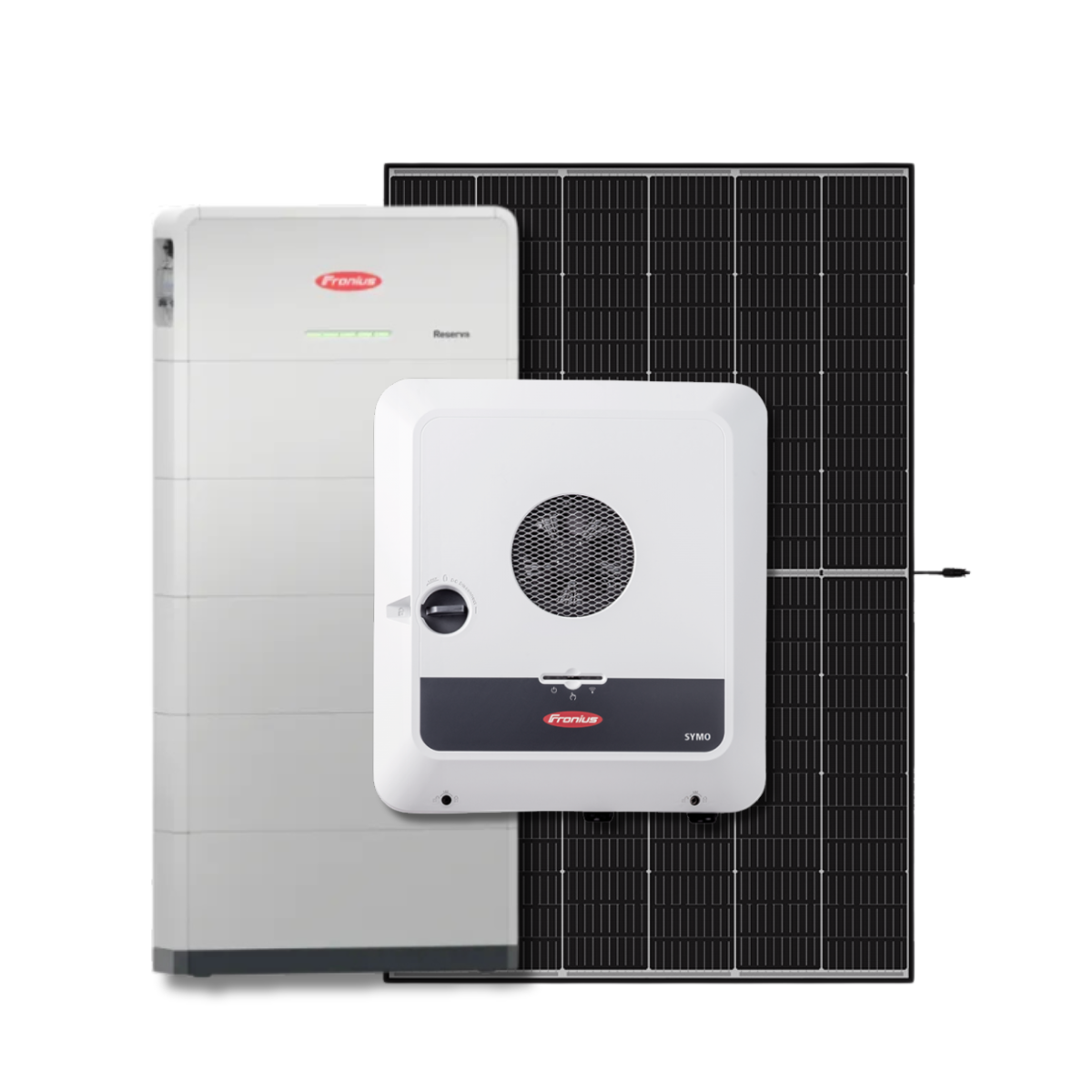 Fronius Set 8,19 kWp mit Fronius Reserva Speicher 9.5 kW