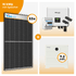 PV Komplettset 15 kWp – 33 x Trina 455 Black Frame & Solax X3 Hybrid opt. T-BAT SYS Speicher