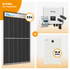 PV Komplettset 15 kWp – 33 x Trina 455 Black Frame & Solax X3 Hybrid opt. T-BAT SYS Speicher