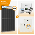 PV Komplettset 15 kWp – 33 x Trina 455 Black Frame & Solax X3 Hybrid opt. T-BAT SYS Speicher
