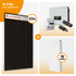 PV Komplettset 10 kWp – 22 x Jolywood 455 Full Black & SofarSolar HYD KTL-3PH opt. SofarSolar BTS DS5 Speicher
