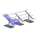 Sottostruttura per spazi aperti Alumero Kit paesaggistico 2x12 calcestruzzo ALPIN