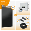 PV Komplettset 12 kWp – 26 x Aiko 470 Neostar 3S+ & SofarSolar HYD KTL-3PH opt. SofarSolar BTS DS5 Speicher