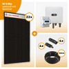 PV Komplettset 10 kWp – 22 x Jolywood 455 Full Black & Huawei SUN2000 MAP0 opt. Huawei LUNA2000 Speicher
