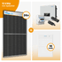 PV Komplettset 12 kWp – 26 x Trina 455 Black Frame & SofarSolar HYD KTL-3PH opt. SofarSolar BTS DS5 Speicher
