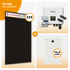 PV Komplettset 10 kWp – 22 x Jolywood 455 Full Black & Solax X3 Hybrid opt. T-BAT SYS Speicher