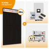 PV Komplettset 12 kWp – 26 x Jolywood 455 Full Black & Deye SUN-12K-SG05LP3-EU-SM2 opt. Deye SE-G5.1 pro B - LV Speicher