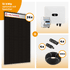 PV Komplettset 12 kWp – 26 x Jolywood 455 Full Black & Huawei SUN2000 MAP0 opt. Huawei LUNA2000 Speicher