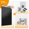 PV Komplettset 10 kWp – 21 x Aiko 470 Neostar 3S+ / Longi 475W EcoLife X10LR7-54HVBB & Deye SUN-10K-SG05LP3-EU-SM2 opt. Deye SE-G5.1 pro B - LV Speicher