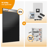 PV Komplettset 10 kWp – 21 x Aiko 470 Neostar 3S+ / Longi 475W EcoLife X10LR7-54HVBB & Deye SUN-10K-SG05LP3-EU-SM2 opt. Deye SE-G5.1 pro B - LV Speicher