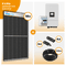 PV Komplettset 8 kWp – 18 x Trina 455 Black Frame & Deye SUN-8K-SG05LP3-EU-SM2 opt. Deye SE-G5.1 pro B - LV Speicher