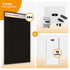 PV Komplettset 12 kWp – 26 x Jolywood 455 Full Black & Huawei SUN2000 MAP0 opt. Huawei LUNA2000 Speicher
