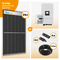 PV Komplettset 12 kWp – 26 x Trina 455 Black Frame & Deye SUN-12K-SG05LP3-EU-SM2 opt. Deye SE-G5.1 pro B - LV Speicher