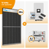 PV Komplettset 12 kWp – 26 x Trina 455 Black Frame & Deye SUN-12K-SG05LP3-EU-SM2 opt. Deye SE-G5.1 pro B - LV Speicher