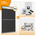 PV Komplettset 12 kWp – 26 x Trina 455 Black Frame & Deye SUN-12K-SG05LP3-EU-SM2 opt. Deye SE-G5.1 pro B - LV Speicher