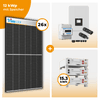 PV Komplettset 12 kWp – 26 x Trina 465 Black Frame & Deye SUN-12K-SG05LP3-EU-SM2 opt. Deye SE-G5.1 pro B - LV Speicher
