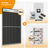 PV Komplettset 12 kWp – 26 x Trina 465 Black Frame & Deye SUN-12K-SG05LP3-EU-SM2 opt. Deye SE-G5.1 pro B - LV Speicher