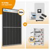 PV Komplettset 12 kWp – 26 x Trina 465 Black Frame & Deye SUN-12K-SG05LP3-EU-SM2 opt. Deye SE-G5.1 pro B - LV Speicher