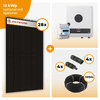 PV Komplettset 12 kWp – 26 x Jolywood 455 Full Black & Fronius Symo GEN24 Plus opt. Fronius Reserva Speicher