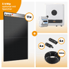 PV Komplettset 5 kWp – 11 x Aiko 470 Neostar 3S+ & Fronius Symo GEN24 Plus opt. Fronius Reserva Speicher