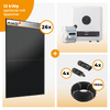 PV Komplettset 12 kWp – 26 x Aiko 470 Neostar 3S+ & Fronius Symo GEN24 SC Plus opt. Fronius Reserva Speicher