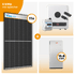 PV Komplettset 5 kWp – 11 x Trina 455 Black Frame & Fronius Symo GEN24 Plus opt. Fronius Reserva Speicher