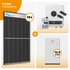 PV Komplettset 8 kWp – 18 x Trina 455 Black Frame & Fronius Symo GEN24 Plus opt. Fronius Reserva Speicher