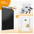 PV Komplettset 5 kWp – 11 x Aiko 470 Neostar 3S+ & Huawei SUN2000 MAP0 opt. Huawei LUNA2000 Speicher