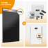 PV Komplettset 8 kWp – 17 x Aiko 470 Neostar 3S+ & Huawei SUN2000 MAP0 opt. Huawei LUNA2000 Speicher