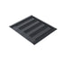 Aerocompact CompactPITCH XM-FCMB Abdeckblech mittelgroß schwarz (XM-F)