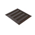Aerocompact CompactPITCH XM-FCMM Abdeckblech mittelgroß braun (XM-F)