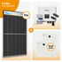 PV Komplettset 5 kWp – 11 x Trina 465 Black Frame & Solax X3 Hybrid opt. T-BAT SYS Speicher