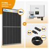 PV Komplettset 8 kWp – 18 x Trina 455 Black Frame & Solax X3 Hybrid opt. T-BAT SYS Speicher