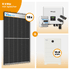PV Komplettset 8 kWp – 18 x Trina 455 Black Frame & Solax X3 Hybrid opt. T-BAT SYS Speicher