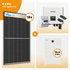PV Komplettset 8 kWp – 18 x Trina 455 Black Frame & Solax X3 Hybrid opt. T-BAT SYS Speicher