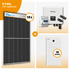 PV Komplettset 8 kWp – 18 x Trina 455 Black Frame & Solax X3 Hybrid opt. T-BAT SYS Speicher