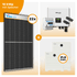 PV Komplettset 10 kWp – 22 x Trina 465 Black Frame & Solax X3 Hybrid opt. T-BAT SYS Speicher