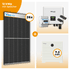 PV Komplettset 12 kWp – 26 x Trina 455 Black Frame & Solax X3 Hybrid opt. T-BAT SYS Speicher