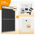 PV Komplettset 12 kWp – 26 x Trina 455 Black Frame & Solax X3 Hybrid opt. T-BAT SYS Speicher