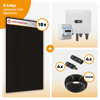 PV Komplettset 8 kWp – 18 x Jolywood 455 Full Black & Huawei SUN2000 MAP0 opt. Huawei LUNA2000 Speicher