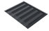 Piastra di copertura Aerocompact XM-FCLB grande nera