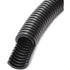 DIETZEL PVC armored flexible pipe, Ø32mm, flexible, medium, turbo grooves, black, 25m