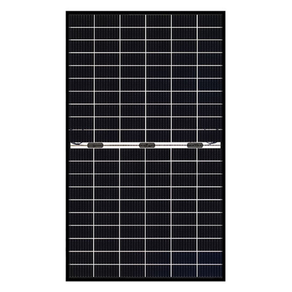 LUXOR Eco Line Half-Cell GLASS-GLASS FULL BLACK M108/400W