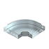 OBO BETTERMANN bend 90° with quick connection 60x200 steel strip galvanized