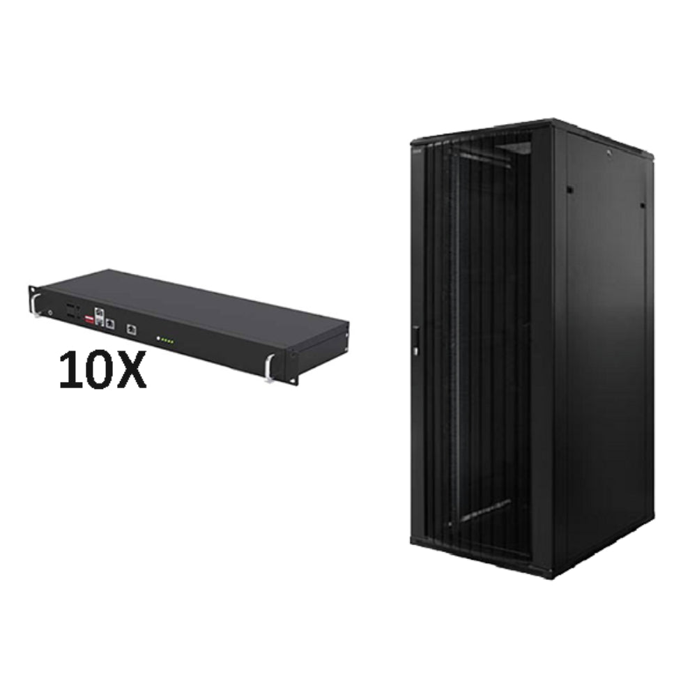 Dual Rack Pylon Pylontech Powercube X1 24.0, rack system HV storage, 21.6 kWh usable ...