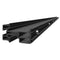 Sistema di facciata SL Rack inferiore - 1790 mm, anodizzato nero