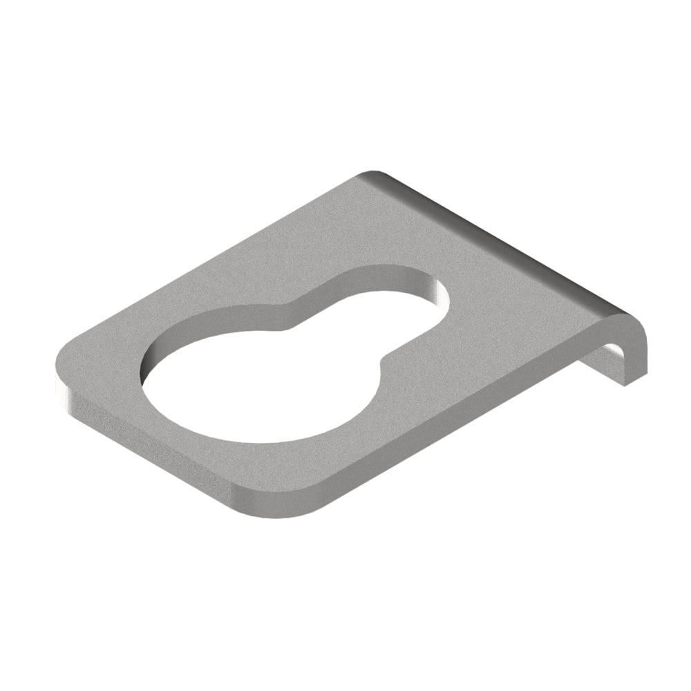 SL Rack Potential-Ausgleichsblech, zur Übertragung des Potentials der Anlage/Module auf das Trapezdach, funktioniert mit allen SL Rack Trapez Systemen