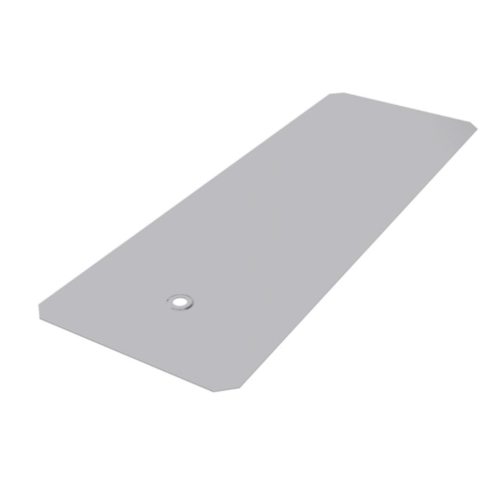 Piastra di ricambio per ardesia SL Rack 200x580 mm, per tutti i comuni tetti in ardesia, bitume, fibrocemento e scandole, in combinazione con il set di bulloni a gancio SL